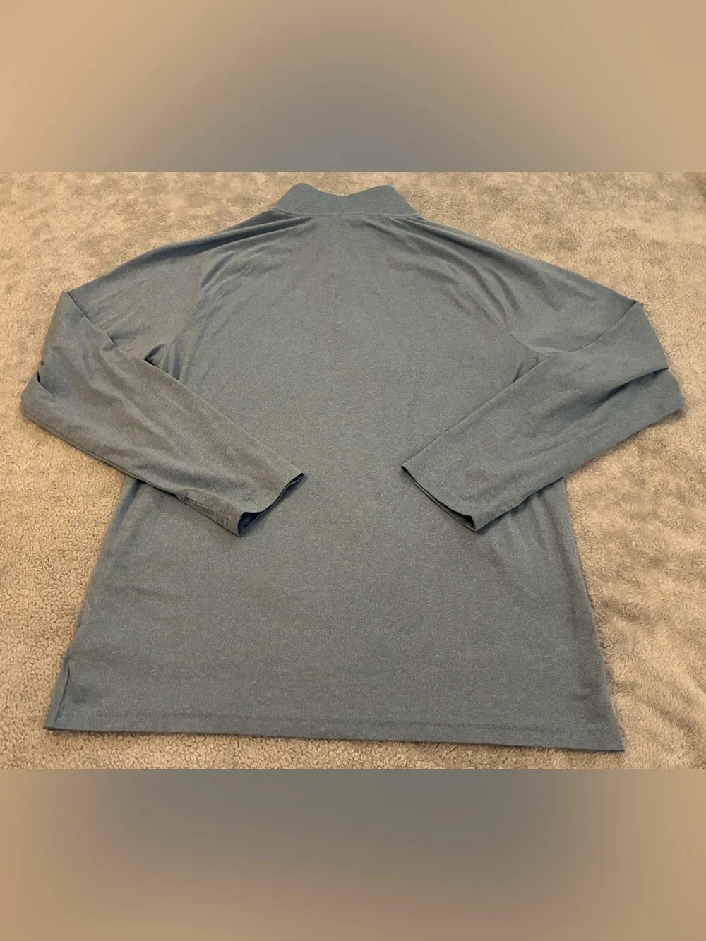 Boys Youth Bundle of Two Long-Sleeve Shirts- Black/Gray & Light Blue Size XXL 18